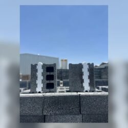 بلوك بركاني معزول بفلين أبيض مشرشر من مصنع فيصل الرازحي